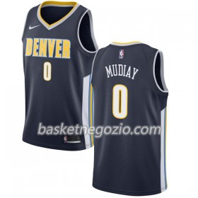 Canotte Uomo Denver Nuggets Emmanuel Mudiay 0 Nike 2017-18 Navy Swingman